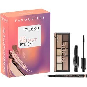 Catrice Øjne Øjenskygger The Pure Glam Eye Set The Pure Nude Eyeshadow Palette 9 g + Eyeliner Waterproof 1,2 ml + Glam & Doll Volume Mascara 10 ml