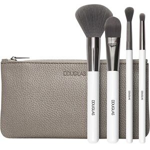 Douglas Collection Douglas Accessoires Tilbehør Face & Eyes Make-up Brush Set Flat Foundation Brush No. 100 + Concealer Brush No. 110 + Large Powder Brush No. 120 + Eyeshadow Blender Brush No. 201