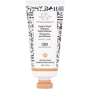 Drunk Elephant Ansigtspleje Solbeskyttelse Umbra Tinte™ Physical Daily Defense SPF 30