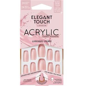 Elegant Touch Negle Kunstige negle Colour Acrylic Lucious Lychee