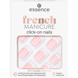 Essence Negle Kunstige negle French MANICURE Click-On Nails 01 Classic French