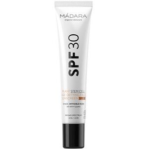 MÁDARA Solpleje Solbeskyttelse Plant Stem Cell Age-Defying Face Sunscreen SPF 30