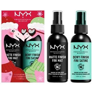 NYX Professional Makeup Facial make-up Foundation Gavesæt Matte Finish Fini Mat 60 ml + Dewy Finish Fini Satine 60 ml