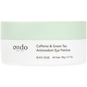 ONDO BEAUTY 36.5 Hudpleje Ansigtspleje Caffeine & Green Tea Antioxidant Eye Patches