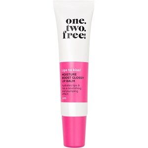 One.two.free! Make-up Læber Lips to kiss!Moisture Boost Glossy Lip Balm 04 Rising Red