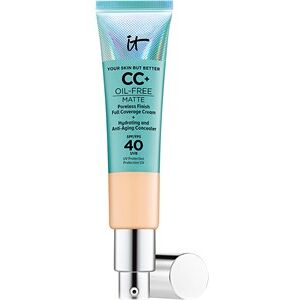 it Cosmetics Ansigtspleje Fugtighedspleje Your Skin But BetterCC+ Oil Free Matte Cream SPF 40 Light Medium