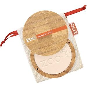 zao Ansigt Mineral powder Bamboo Compact Powder Nr. 305 Milk Chocolate