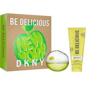 DKNY Parfumer til kvinder Be Delicious Gavesæt Eau de Parfum Spray 30 ml + Body Lotion 100 ml