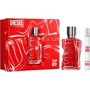 Diesel Unisex-dufte D by  Gave sæt Eau de Parfum Spray 50 ml + Travel Spray 10 ml