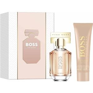 dufte til kvinder BOSS The Scent For Her Gave sæt Eau de Parfum Spray 30 ml + Body Lotion 50 ml