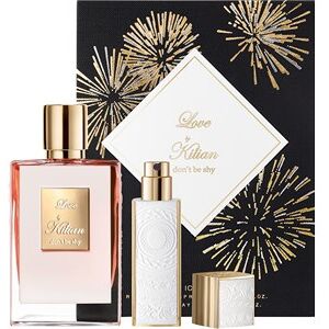 Kilian Paris The Narcotics Love, don`t be shy Gavesæt Eau de Parfum Spray Refillable 50 ml + Talisman i hvid