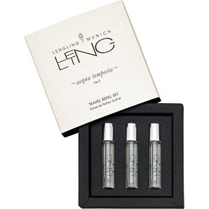 LENGLING MUNICH Unisexdufte No 3 Acqua Tempesta Travel Refill Set Extrait de Parfum