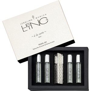 LENGLING MUNICH Unisexdufte No 6 A La Carte Travel Set Deluxe Etui & Extrait de Parfum