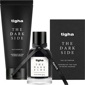 Tigha Unisex-dufte The Dark Side Gavesæt Eau de Parfum Spray 50 ml + Black Shower Gel 200 ml