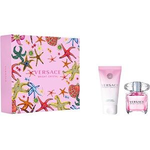 Versace Dufte til hende Bright Crystal Gavesæt Eau de Toilette Spray 30 ml + Body Lotion 50 ml