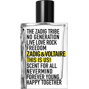 Zadig & Voltaire Unisex-dufte This Is Us! Eau de Toilette Spray