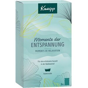 Kneipp Skumbad Bath crystals Begrænset udgaveMoments of relaxation gavesæt Bath Crystals Deep Relaxation 60 g + Bath Crystals Pure Relaxation 60 g + Bath Crystals Goodbye Stress 60 g