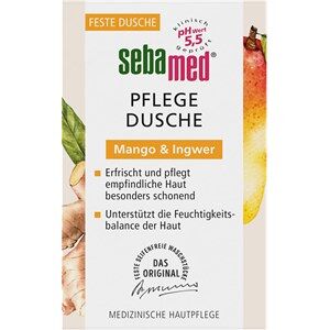 sebamed Krop Rensning af kroppen Plejende bodyshampoo mango & ingefærFast sæbe til kroppen