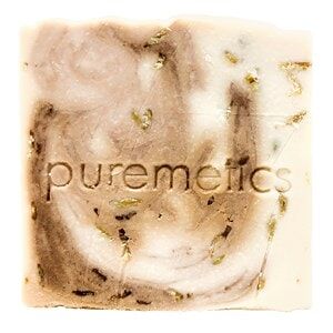 puremetics Pleje Natural soaps Plejende badesæbe Havremælk tonka 100 g
