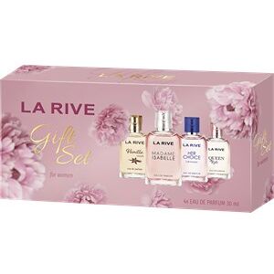 LA RIVE Parfumer til kvinder Women's Collection Gavesæt Vanilla Touch 30 ml + Madame Isabelle 30 ml + Her Choice 30 ml + Queen Of Life 30 ml