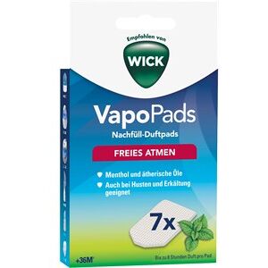 WICK Kold Luftfugter Vapo Pads Menthol Refill