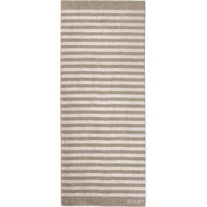 JOOP! Håndklæder Classic Stripes Saunahåndklæde Sand 80 x 200 cm