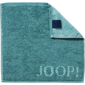 JOOP! Håndklæder Classic Doubleface Vaskeklude Turkis 30 x 30 cm 1 Stk.