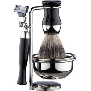 ERBE Shaving Shop Barbersæt Barbersæt Gillette Mach3, 4 dele Shaver + kost + holder + barbersæbeskål