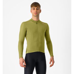 Castelli - Espresso Thermal Jersey - Dybgroent - Jersey Castelli - Espresso Thermal Jersey - Dybgroent - Jersey