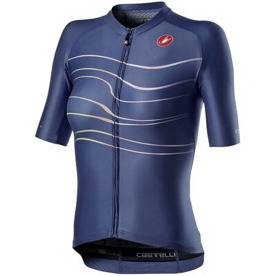 Castelli - Aero PRO Jersey Dame Agate Blue - XL Castelli - Aero PRO Jersey Dame Agate Blue - XL