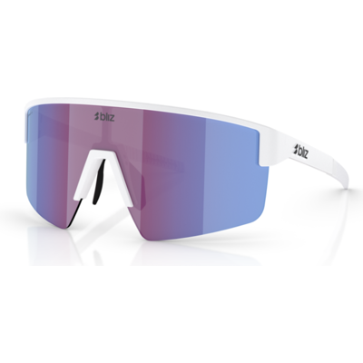Bliz - P004 Matte White / Rose Violet Mirror (L) Bliz - P004 Matte White / Rose Violet Mirror (L)