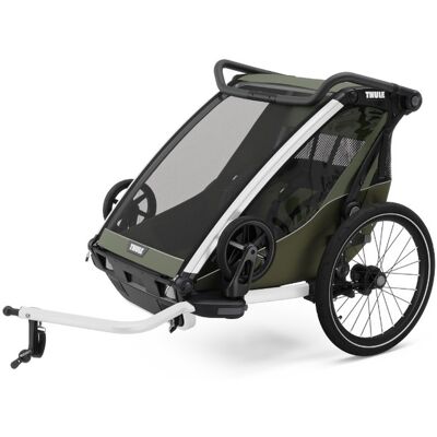 Thule - Chariot Lite Double - Vintage Grøn Thule - Chariot Lite Double - Vintage Grøn