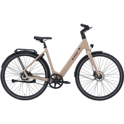 E-Fly - E - Fly Eos Shopping - Toffee Brown - 48 cm - Elcykel E-Fly - E - Fly Eos Shopping - Toffee Brown - 48 cm - Elcykel