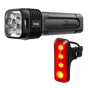 Knog -  Blinder 1300 Lumen + 150 Lumen  -  Lygtesæt