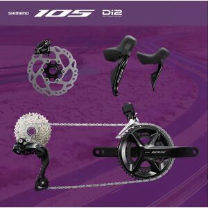 Shimano -  105 Di2 Disc 12 Speed Gruppe R7170