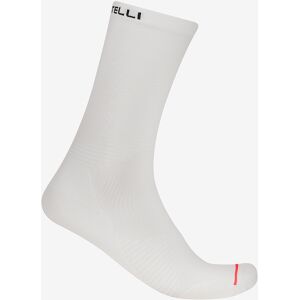 Castelli - A/C 18 Sokker - Hvid - L/xl Castelli - A/C 18 Sokker - Hvid - L/xl