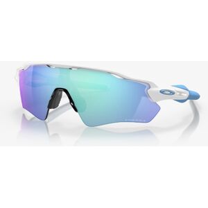 Oakley -  Radar EV Path Prizm Sapphire / Polished White (Med Blå Gummistænger)