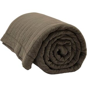 ByNord - Magnhild Quilt Bed Throw 280x280 Bark