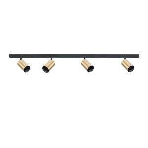 Antidark - Designline Tube Kit PRO 4 Loftlampe 1,9m Brass/Black