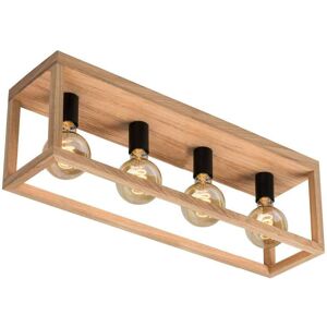 Envostar - Rowan 4 Long Loftlampe Wood