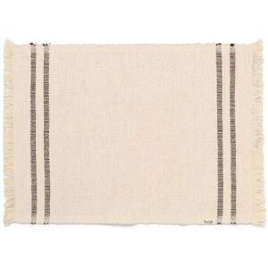 ferm LIVING - Savor Placemat Off-White/Chocolate