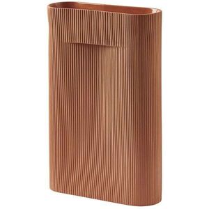 Muuto - Ridge Vase H48,5 Terracotta