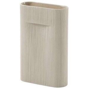 Muuto - Ridge Vase H35 Beige