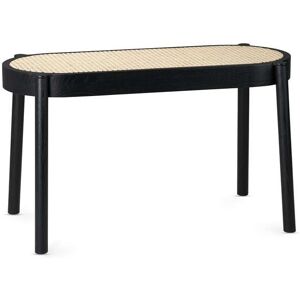 Northern - Pal Bench 80 Black Painted Oak/Light Mesh