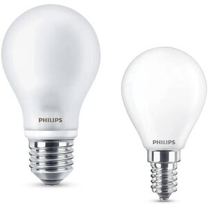 Philips - Pærer LED til 1x 806lm E27 + 1x 250lm E14