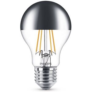 Philips - Pære LED 7,2W Filament Topforspejlet (650lm) Dæmpbar E27