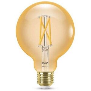 WiZ - Pære Smart TW Amb. 7W 640lm 2000-5000K Globe Gold E27