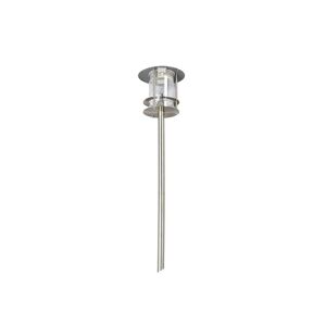 Lindby - Sumaya LED Solcelle Havelampe Stainless Steel/Clear