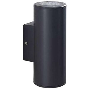 Lindby - Nati Round Udendørs Væglampe IP54 Dark Grey