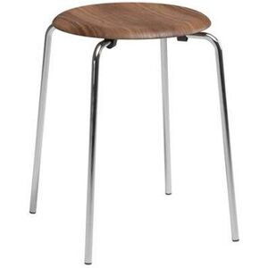 Fritz Hansen - Dot™ Stool Walnut Veneer